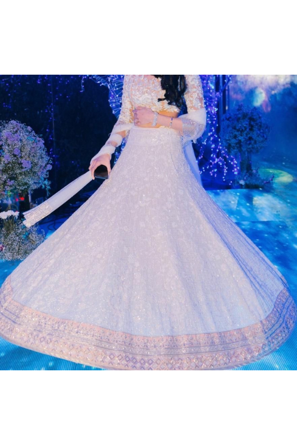 Manish Malhotra white lehenga – Kuro