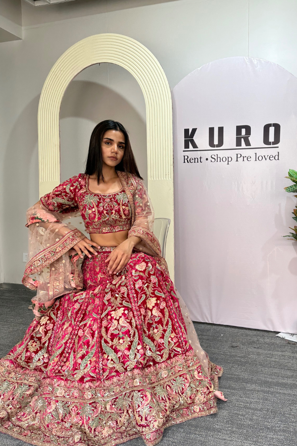 Sabyasachi lehenga set – Kuro Clothing India