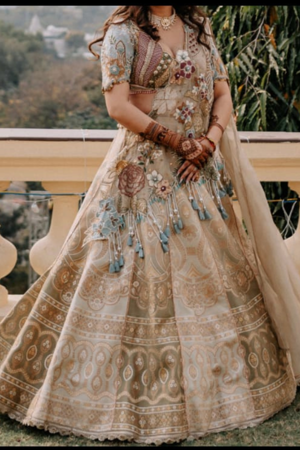 Blue Indian Wedding Dresses Royal Blue Wedding Lehenga The Kamalmand Royal  Blue Embroidered Bridal Lehenga Shyamal