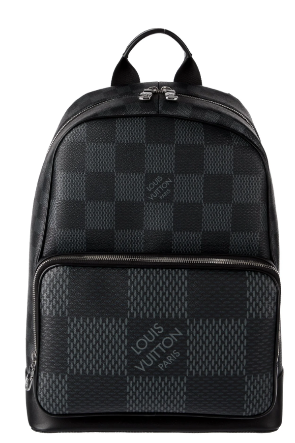 louis vuitton black and grey backpack Louis Vuitton Damier Graphite Campus Backpack – Kuro