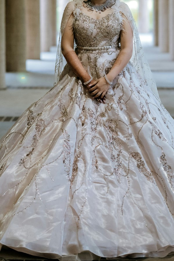 Wedding Gowns Dolly J Dresses Pale Pink Embroidered Bridal Bridal