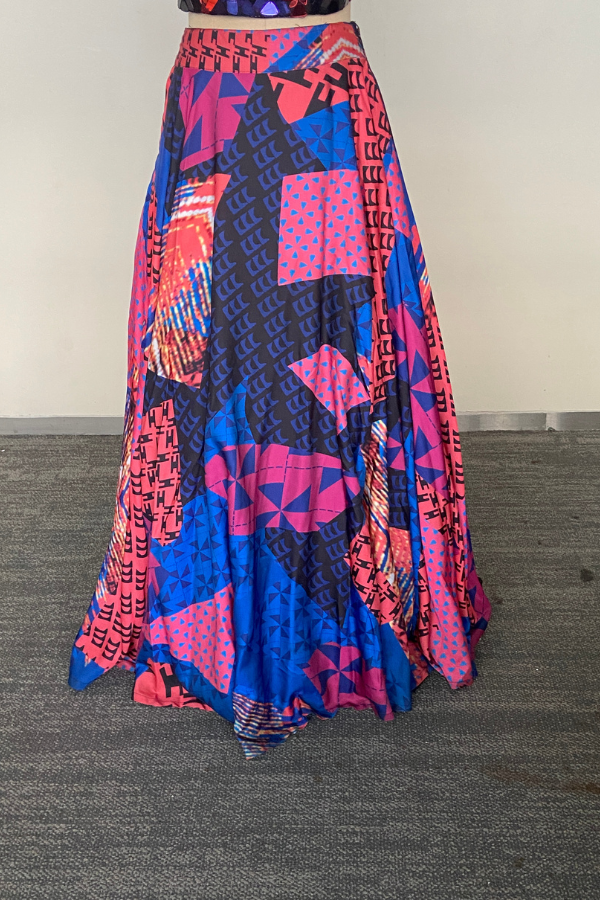 Prism Multicolour lehenga set