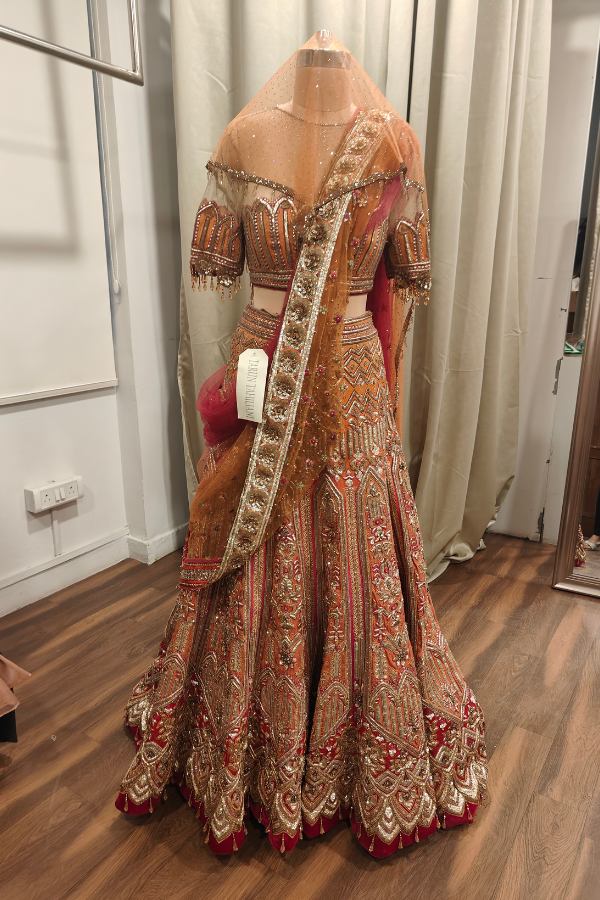 Tarun Tahiliani Swarovski crystal lehenga