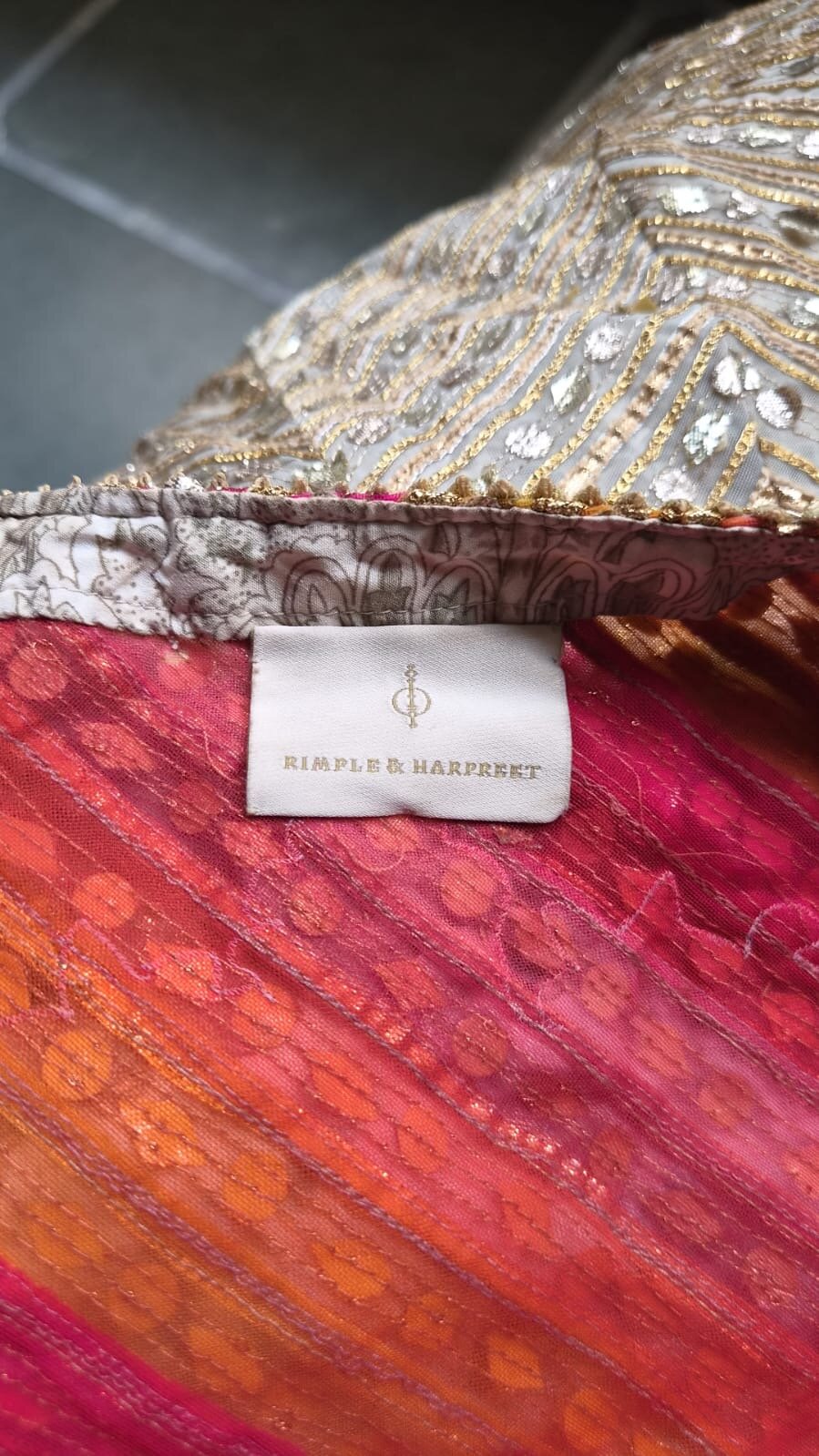 Rimple & Harpreet Embroidered Bridal Lehenga Set
