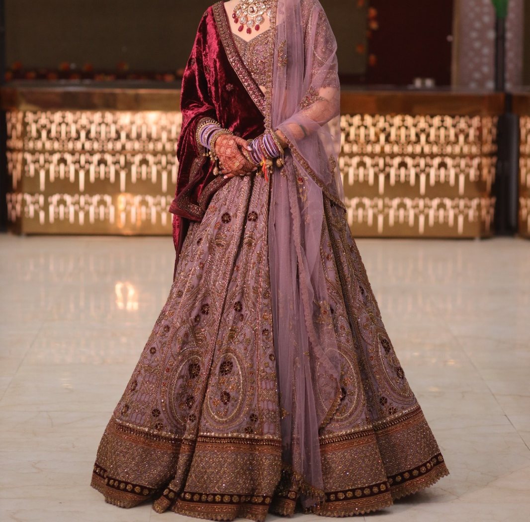 Payal Keyal Embroidered Lehenga Set