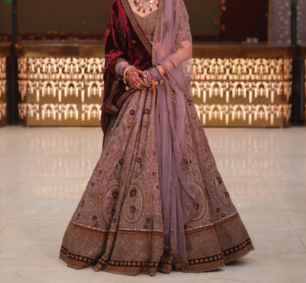 Payal Keyal Embroidered Lehenga Set