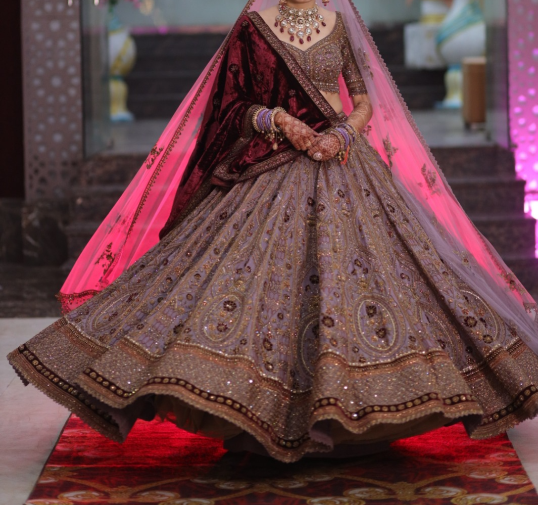 Payal Keyal Embroidered Lehenga Set