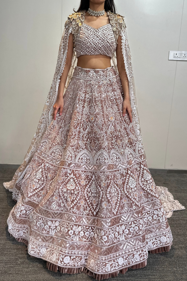 Best lehenga designs by 2025 manish malhotra