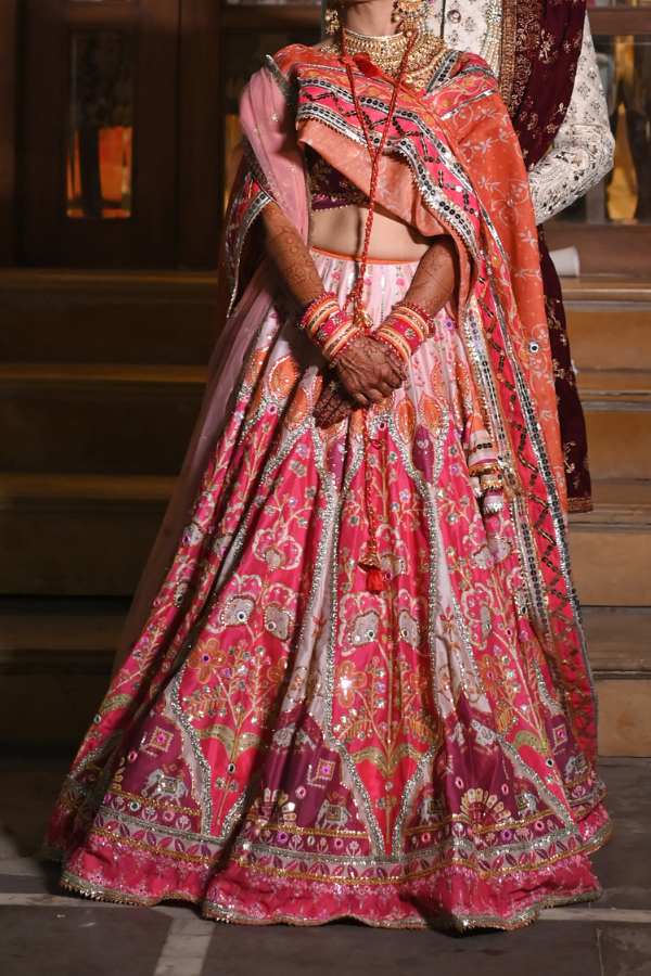 Mayyur Girotra embroidered lehenga