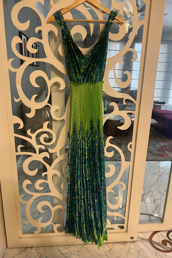Ritu Kumar green Full Length Gown – Kuro