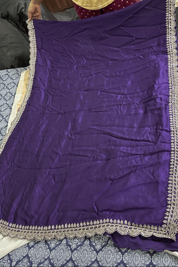 Jayanti reddy purple lehenga