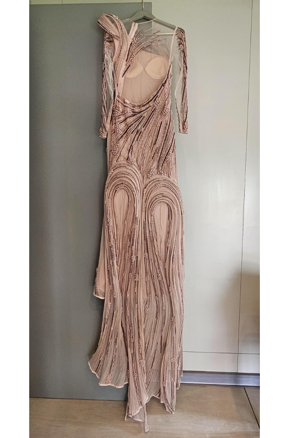 Gaurav Gupta pink sculpted gown