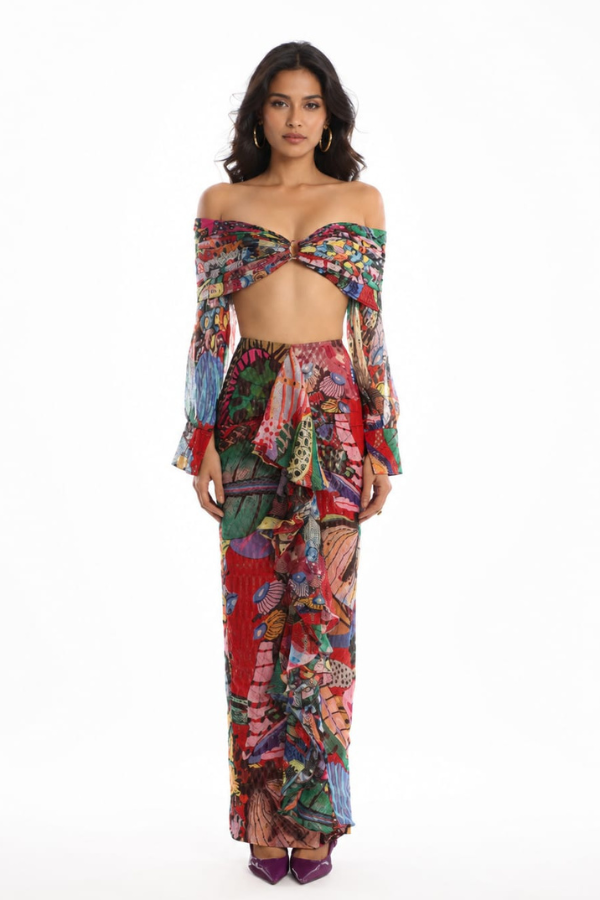 Exotic Printed Co-ord set