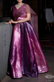 Amit aggarwal plum winged lehenga with 2 blouses