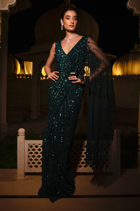 Elegance... | Recycled dress, Long gown design, Fancy dresses long
