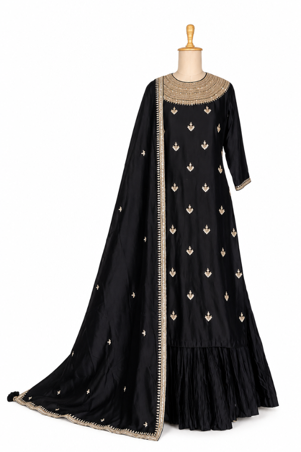 Punit Balana Embroidered kurta with sharara