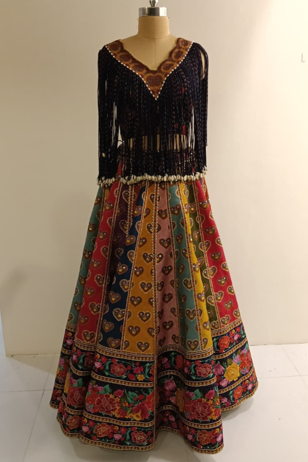 Torani Dil Rang Jiva Lehenga Set