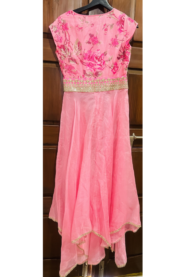 Anushree Reddy pink floral dress