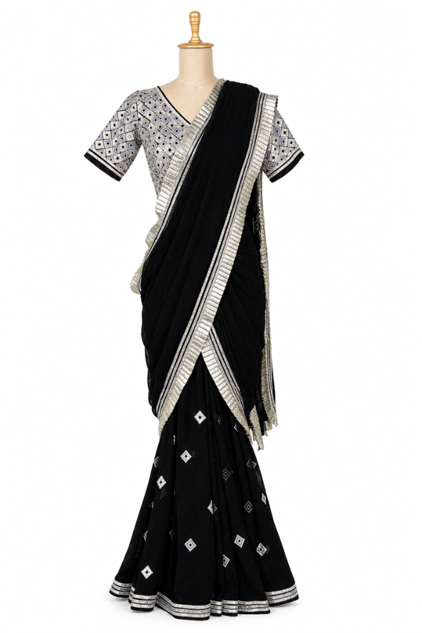 Asal By Abu Sandeep sharara saree