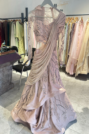 Gaurav Gupta pastel pink sculpted gown