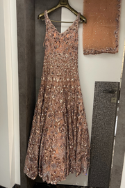 Seema Gujral floral embellished gown