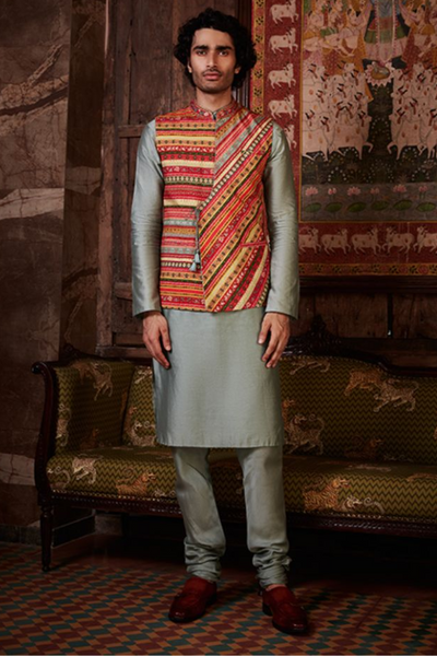 KALISTA Multi Color Kurta Set