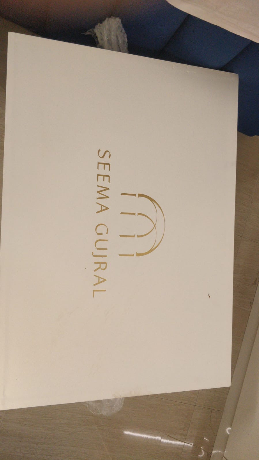 Seema Gujral Midnight Blue Sequin Lehenga Set