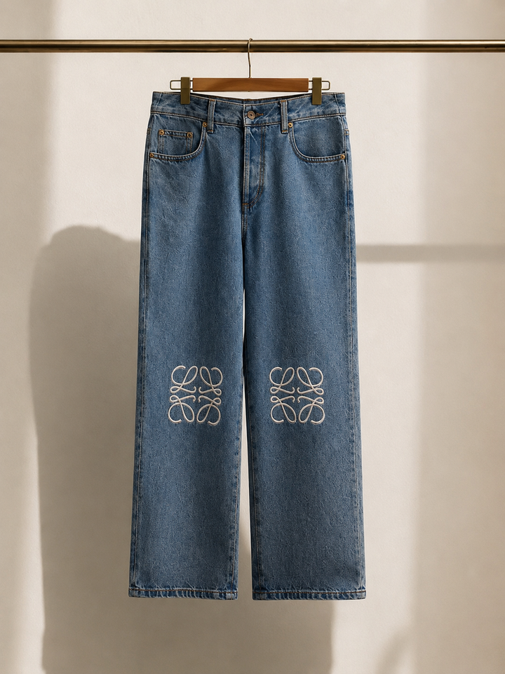Loewe Anagram baggy jeans