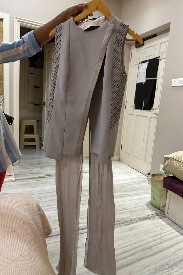 Rohit Gandhi rahul khanna co ord set with slits