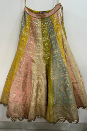 Gazal Gupta brocade silk lehenga