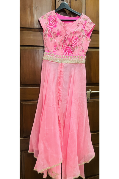 Anushree Reddy pink floral dress