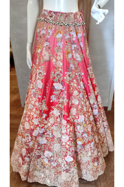 Anamika Khanna pink embroidered lehenga