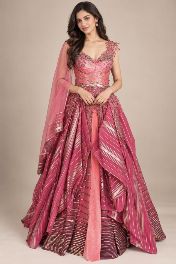 Rose Empress Gown