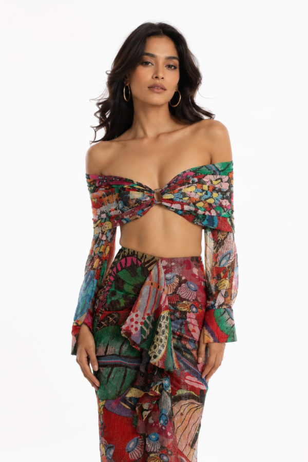 Exotic Printed Co-ord set
