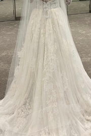 Oleg Cassini white wedding dress