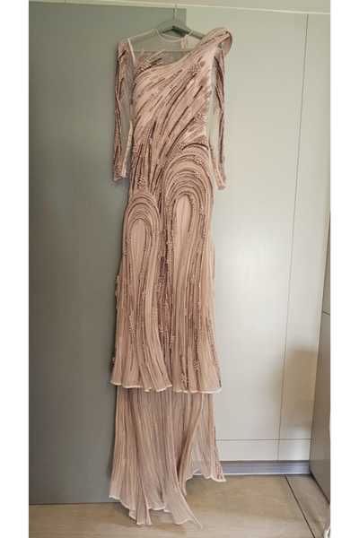 Gaurav Gupta pink sculpted gown