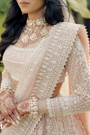 Anushree Reddy pink embroidered lehenga set