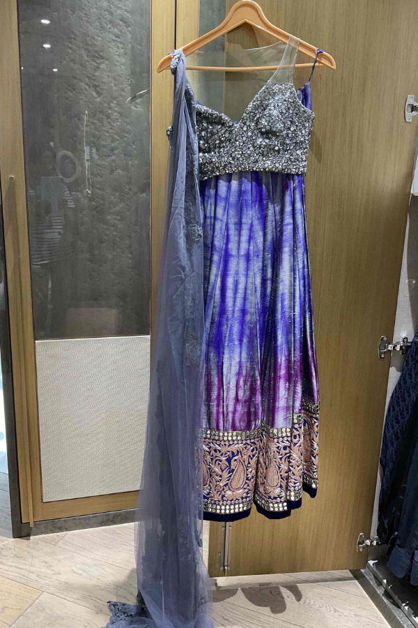 Manish Malhotra Tie & Dye Lehenga