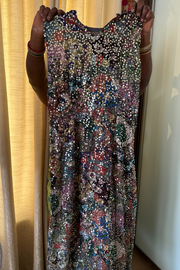 Aisha Rao embellished gown