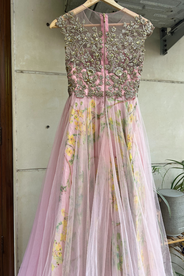 Anushree Reddy Pink Gown