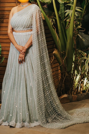 pearl lehenga set