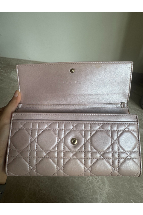 Christian Dior Pink Lady Dior Wallet