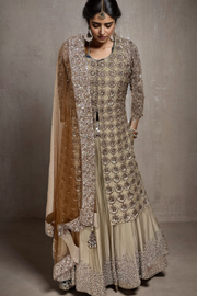 Manish Malhotra Beige lehenga set