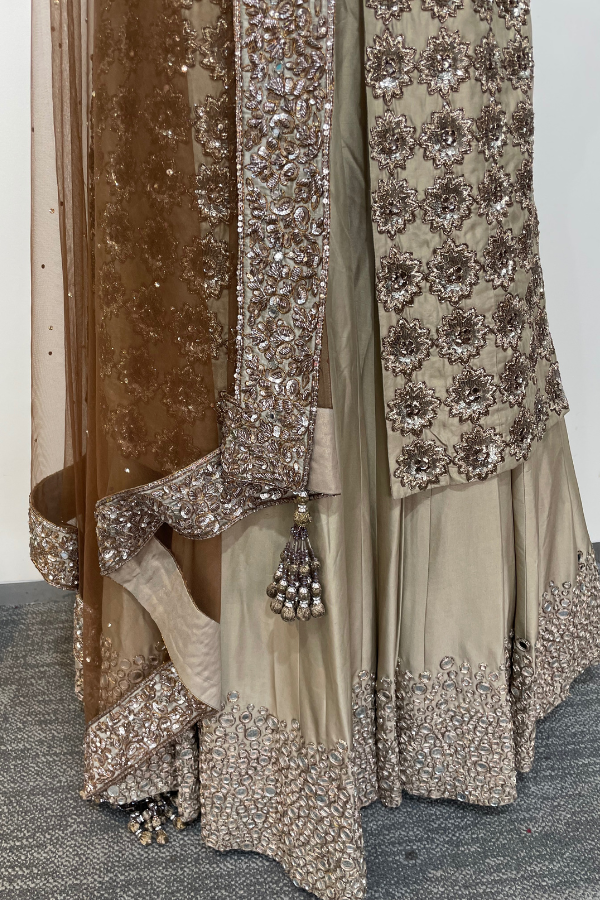 Manish Malhotra Beige lehenga set