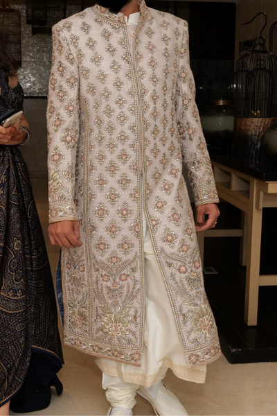 Tarun Tahiliani Ivory Sherwani