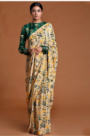 MASABA Floral Print Saree