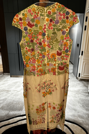 Rahul Mishra floral embroidered dress