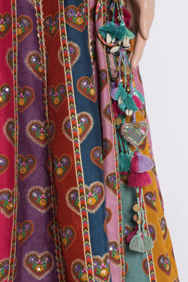 Torani Dil Rang Jiva Lehenga Set