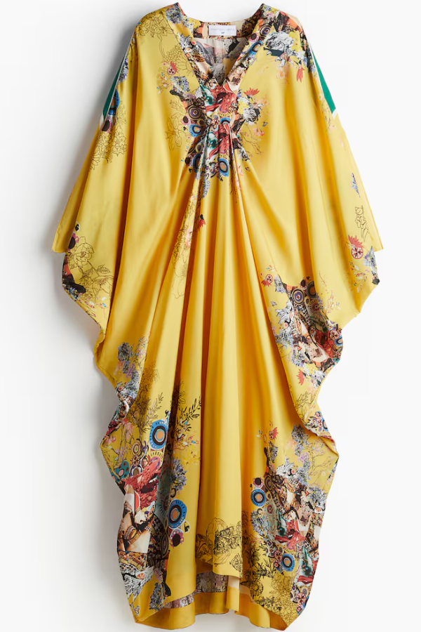 Anamika Khanna H&M yellow kaftan dress