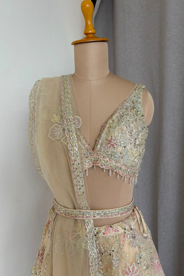 Floral Embellished Lehenga